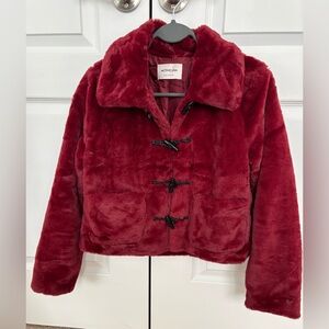 Faux Fur Cropped Jacket